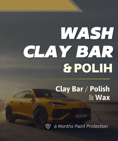 Exterior Car Detail - Wash, Clay Bar & Polish Package