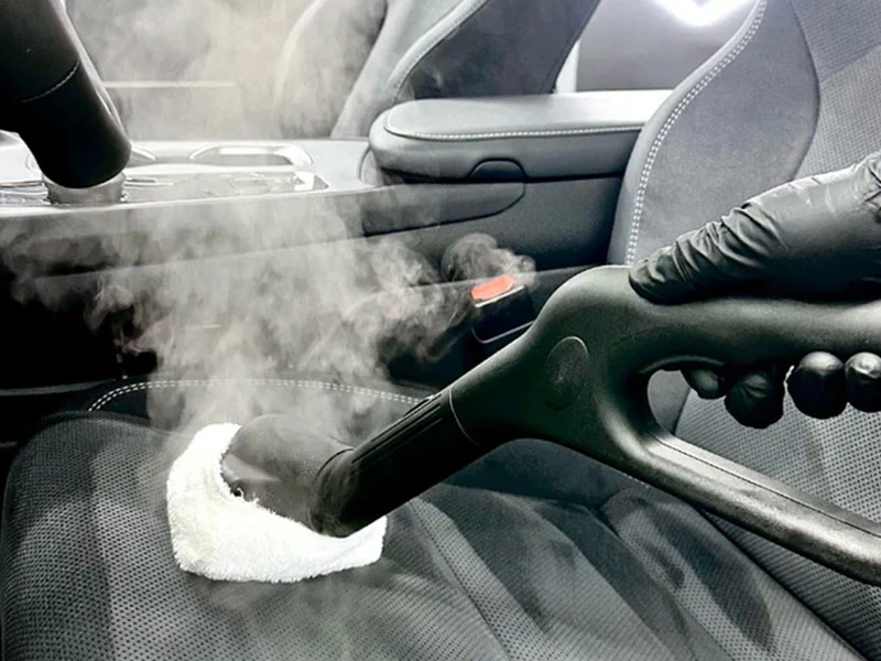 auto fabric steam clean