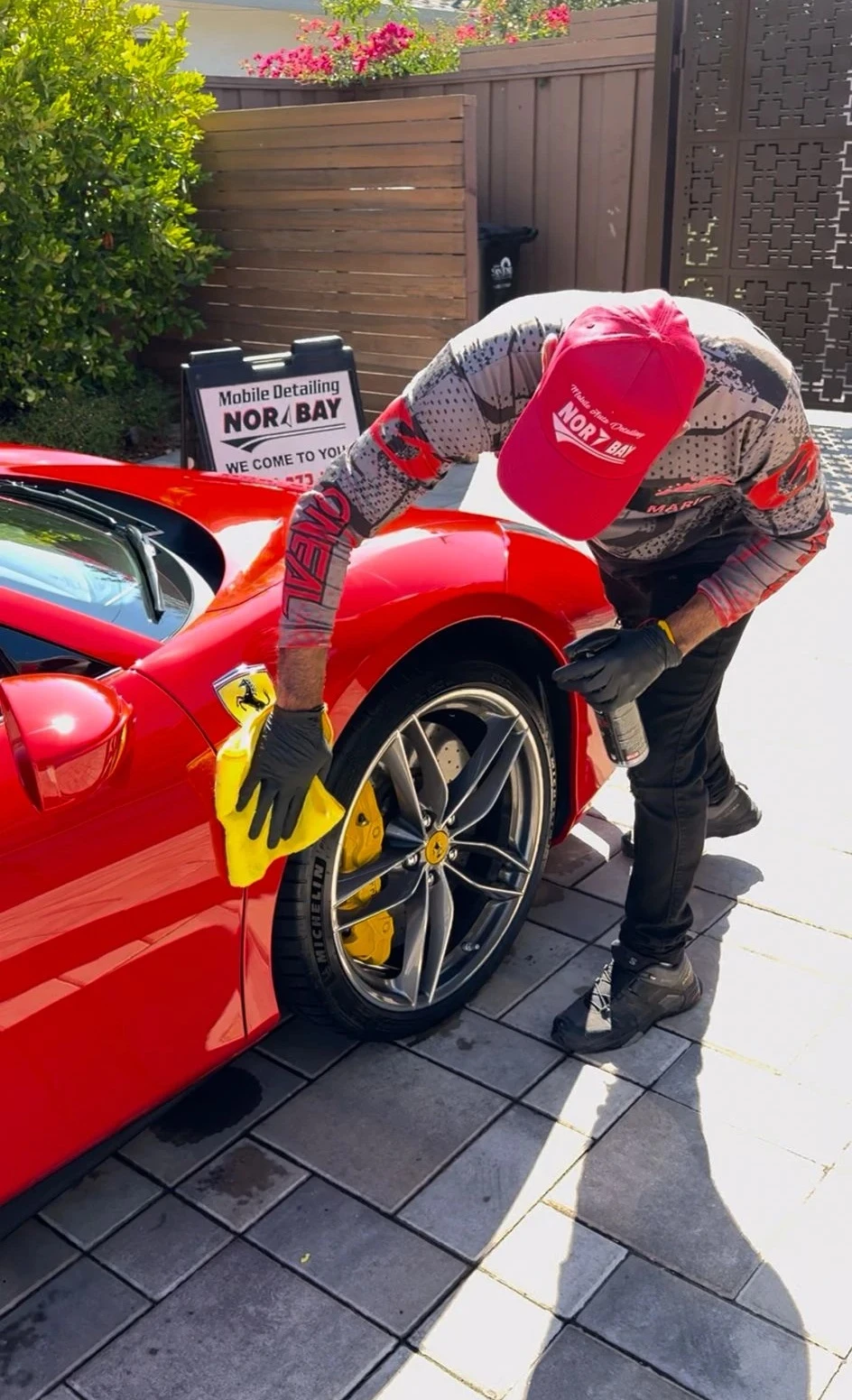Clay bar Treatment before applying ceramic coating