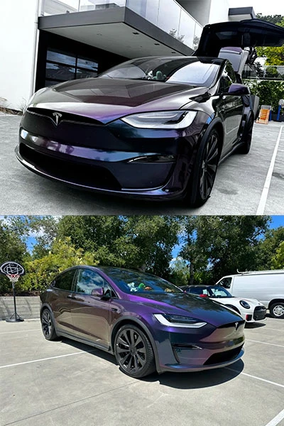 Tesla interior and exterior detailing service - complete mobile detail San Jose