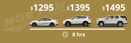 Elite Ceramic Coating Package Pricing per vehicle size