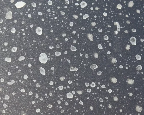 Hard Water Spots On Car's Paint