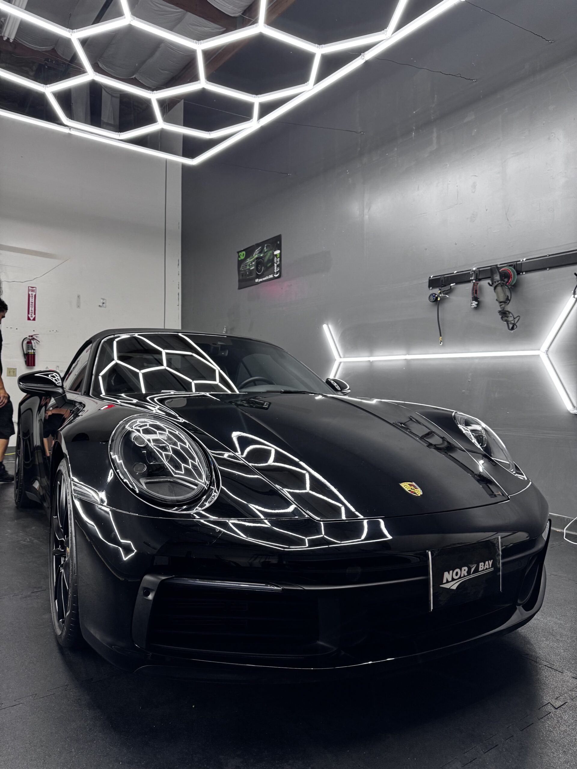 XPEL PPF installation for Los Gatos Client on Porsche - Nor Bay Mobile Detailing