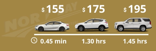 Classic Car Wash Timings and prices per vehicle size